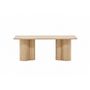 Voir la diapositive 2 : Paris Prix Table Basse Design  Olivia  120cm Naturel