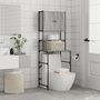 Voir la diapositive 4 : VIDAXL Armoire de machine à laver sonoma gris 68x48,5x194 cm