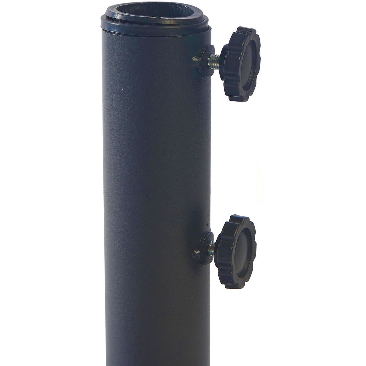 GARDENSTAR Pied de parasol carré - Acier - Bleu