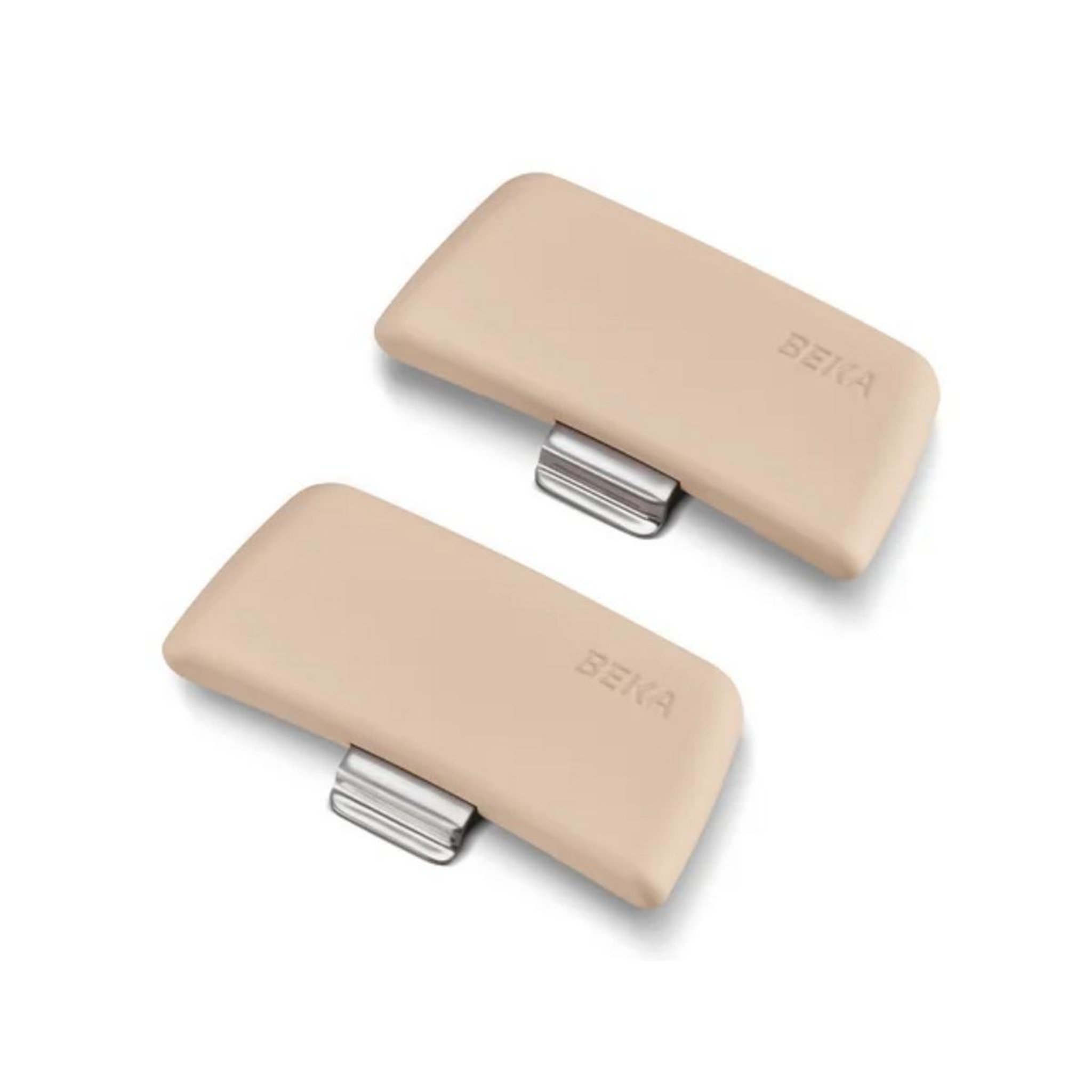 Voir la diapositive 2 : Beka Lot 2 anses amovibles beige - 140684