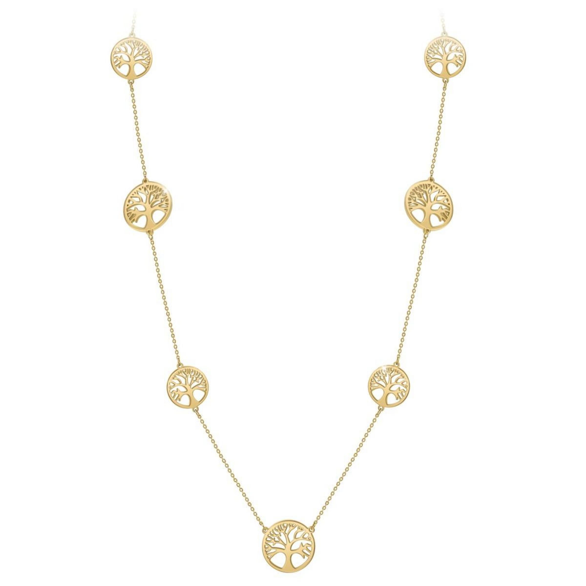 SC BOHEME Sautoir arbre de vie par SC Bohème orné de Cristaux scintillants