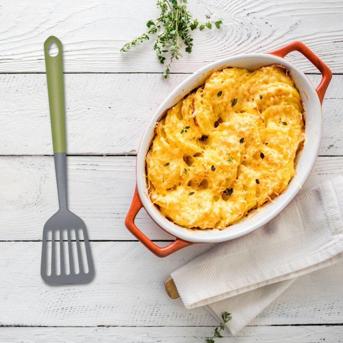 Fackelmann Pelle de cuisine ajourée 33 cm Fackelmann Gamme Zéro