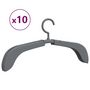 Voir la diapositive 2 : VIDAXL Cintres extensibles 10 pcs Gris