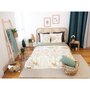 Voir la diapositive 1 : Home collection Parure Housse De Couette 100% Coton 57fils Tinguelie