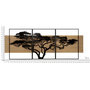 Voir la diapositive 6 : Paris Prix Déco Murale Encadrée  Lahos  204cm Naturel & Noir
