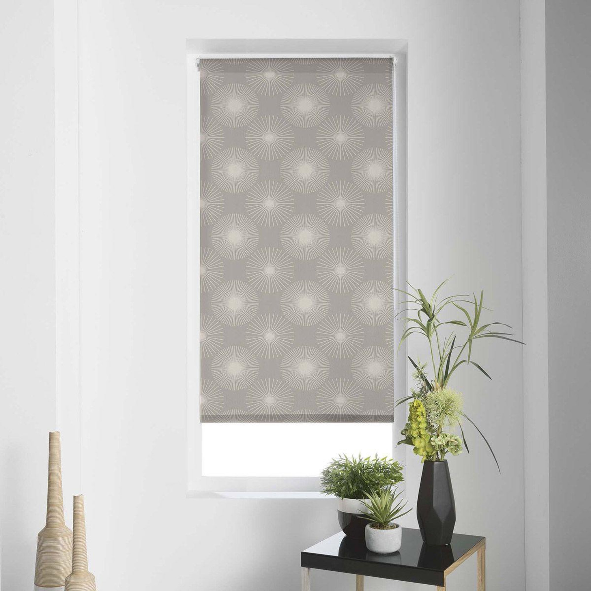 Douceur d'Intérieur Store enrouleur tamisant  ozonia  120x180cm taupe