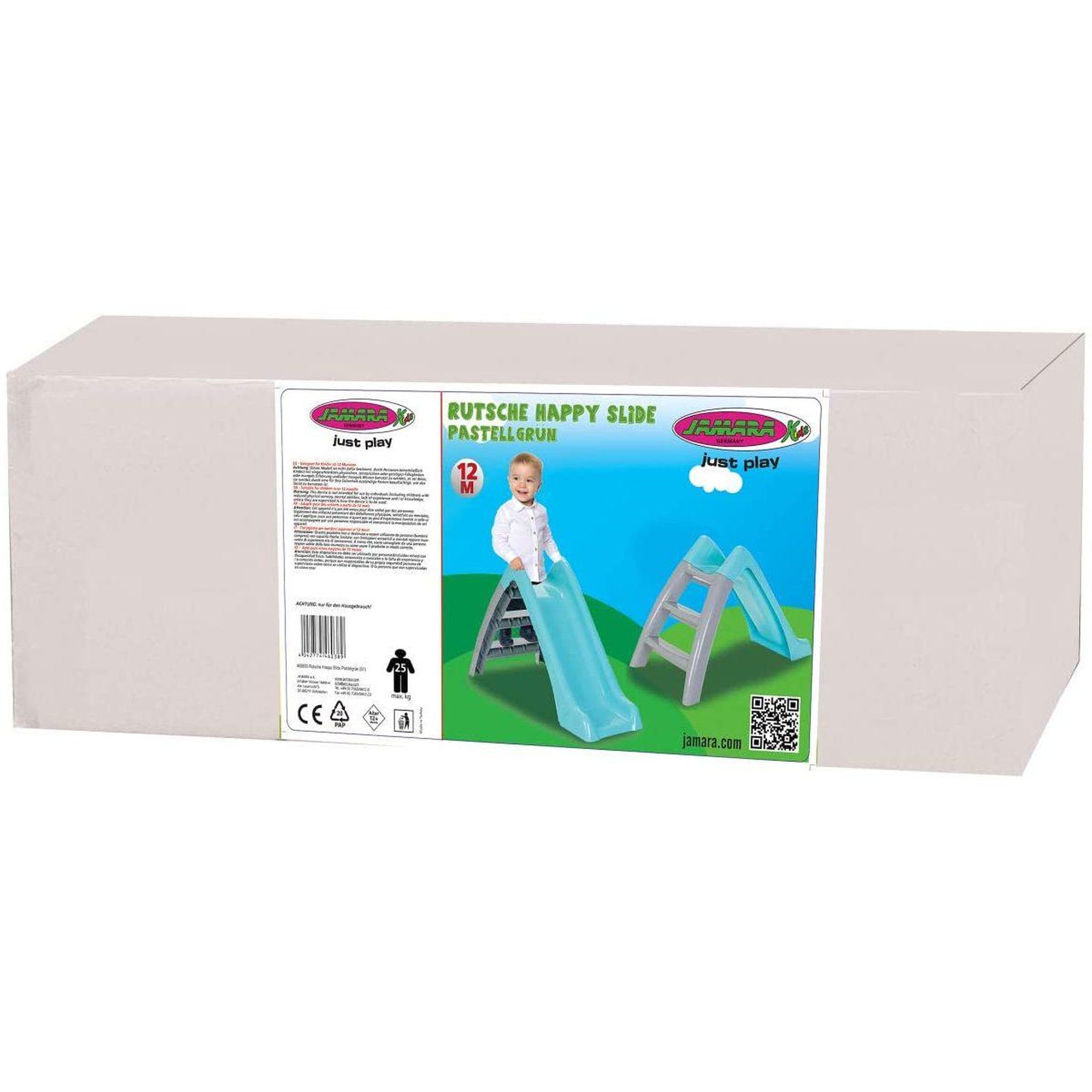 Voir la diapositive 4 : Jamara Toboggan happy slide vert pastel