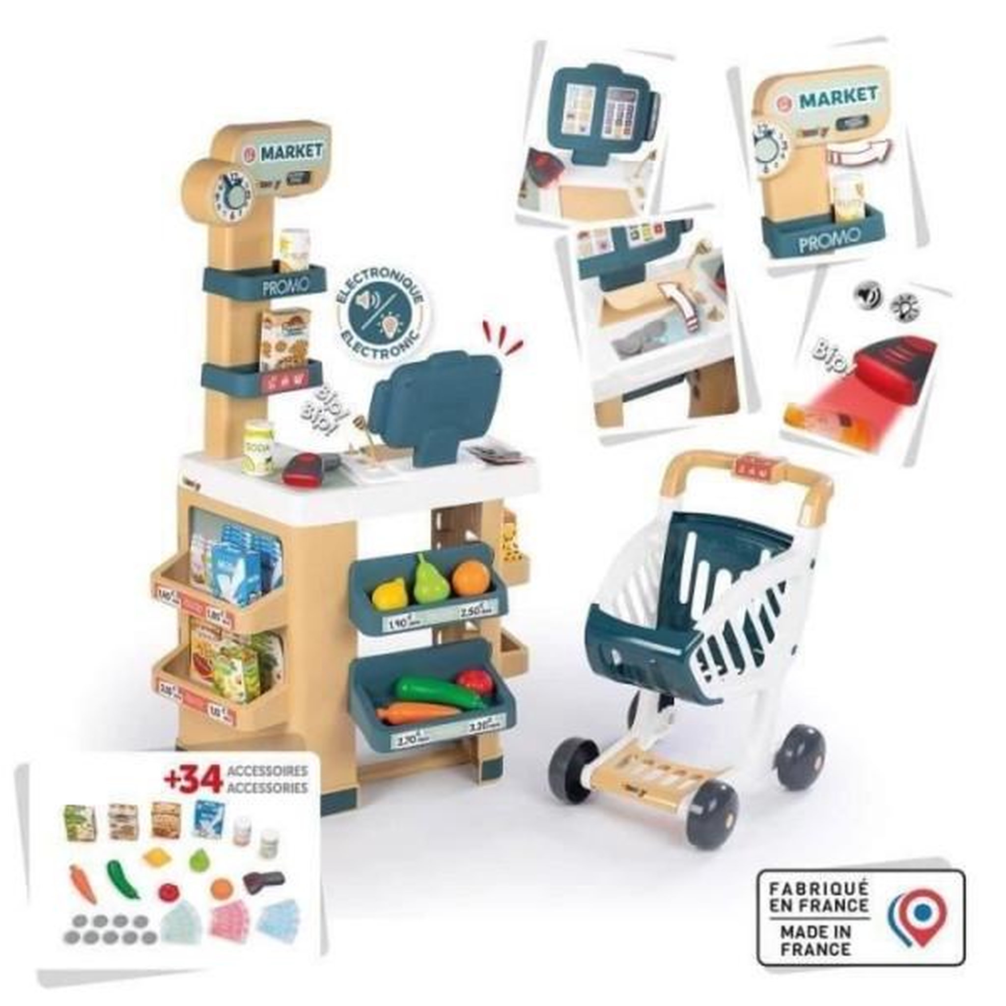 Voir la diapositive 3 : SMOBY Smoby - Market - Des 3 ans