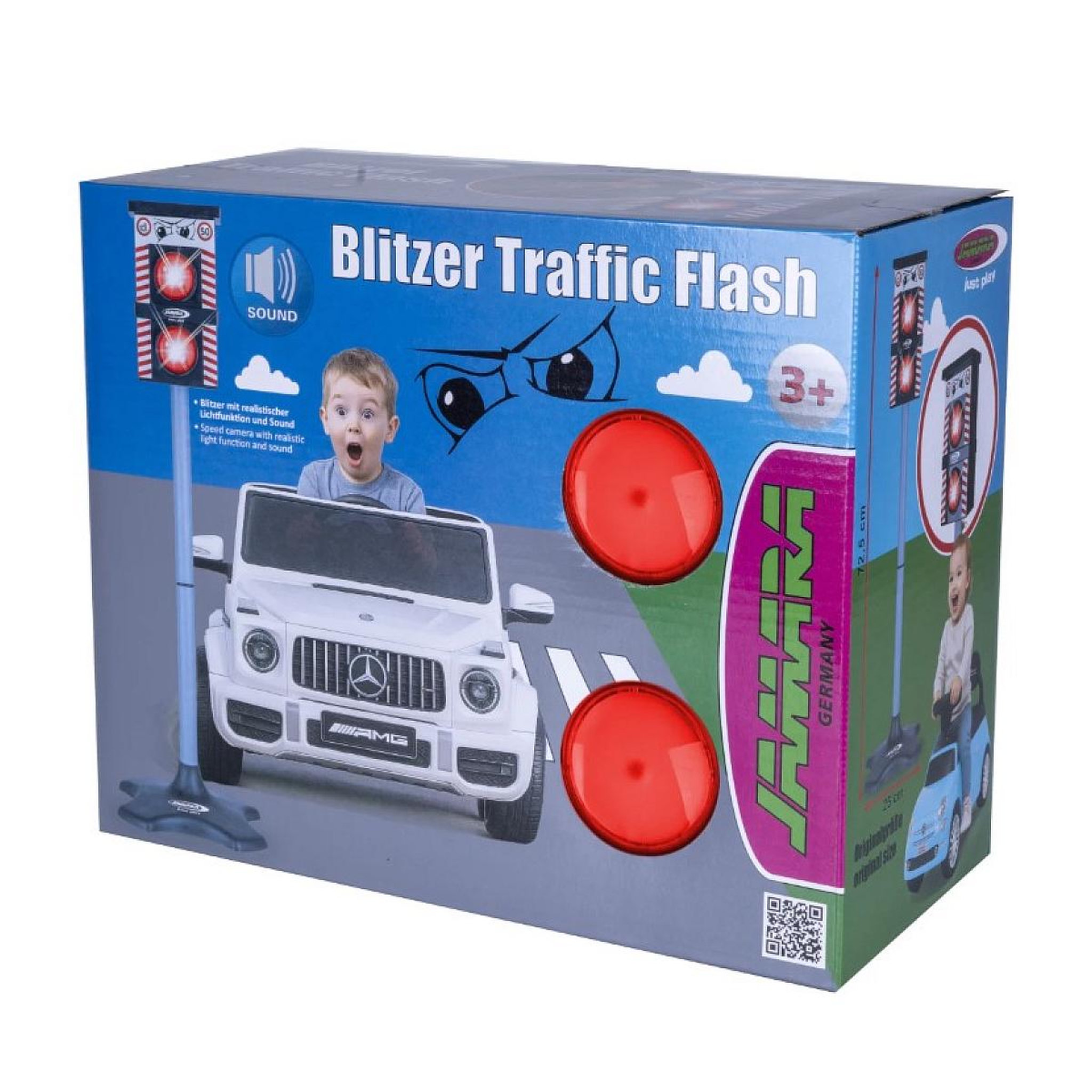Voir la diapositive 2 : Jamara Radar routier miniature Flash