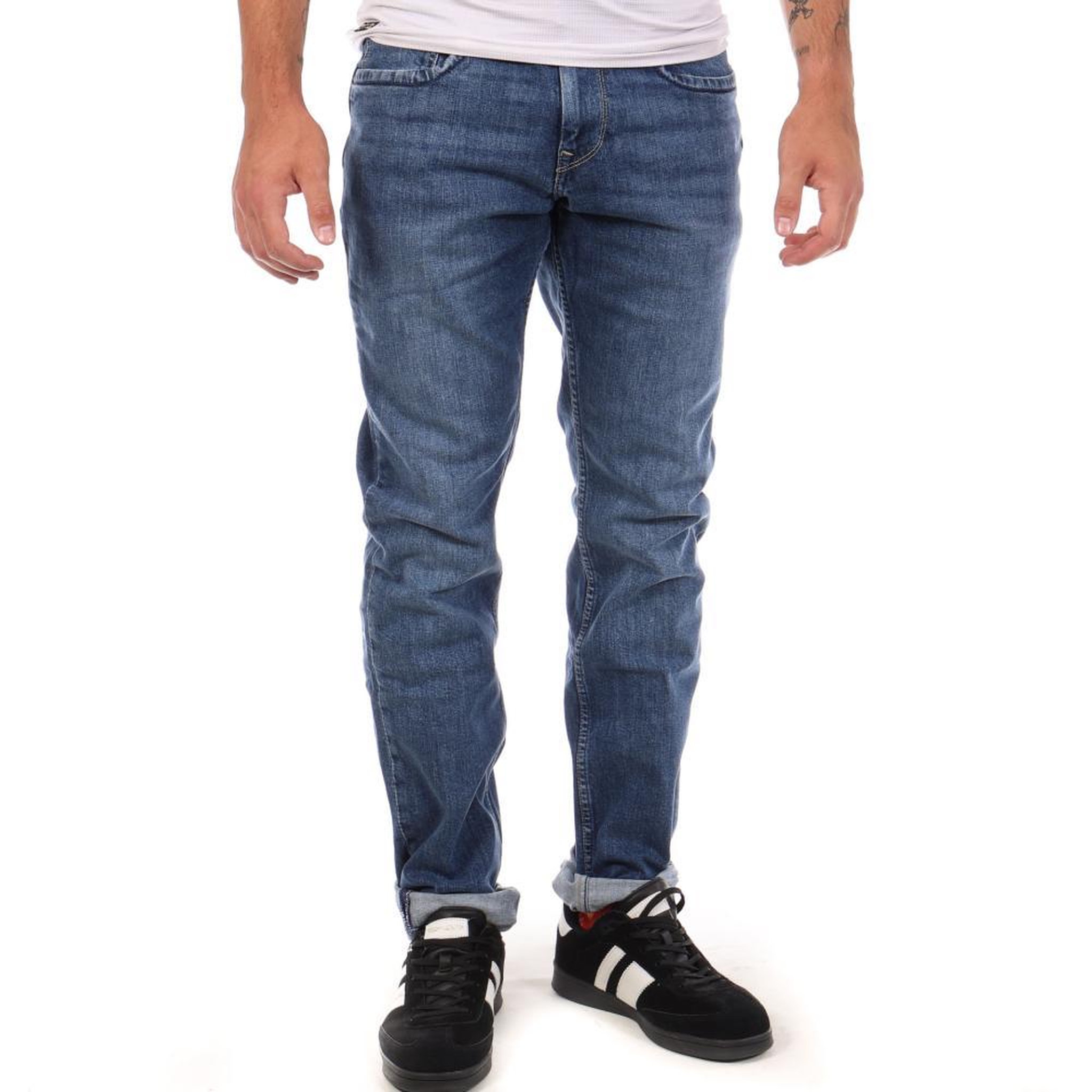 Voir la diapositive 2 : Pepe Jeans Jean slim bleu moyen homme pepe jeans pm202023