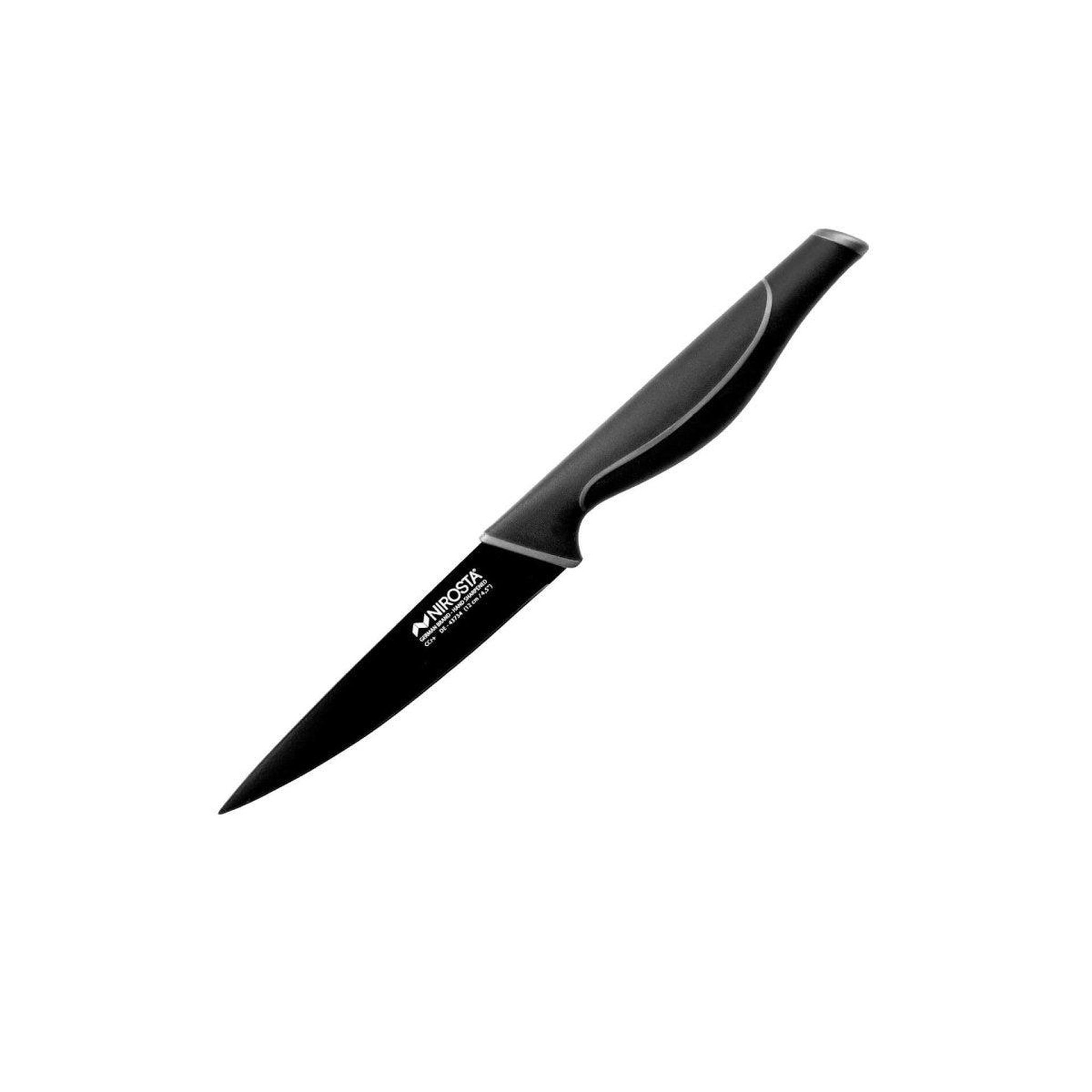 NIROSTA Couteau d'office 24 cm nirosta black edition