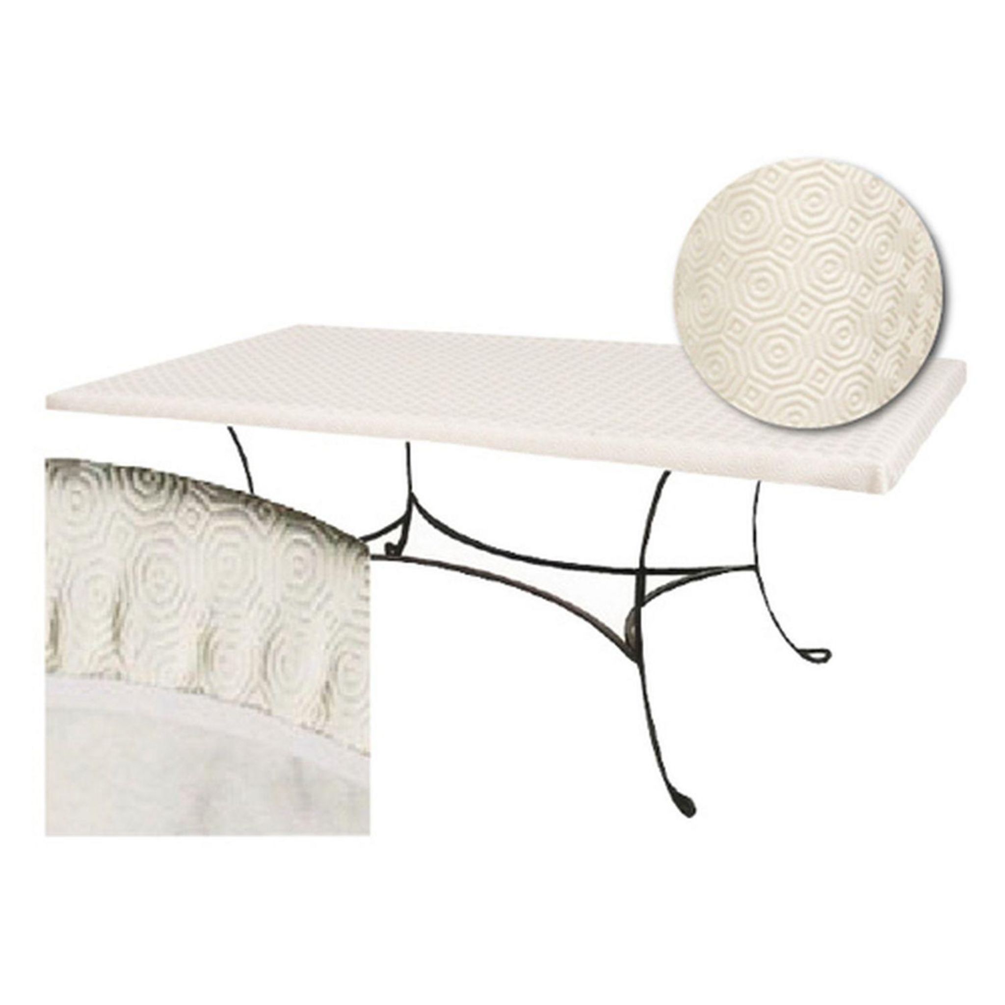 HABITABLE Sous-nappe protège table rectangulaire Basic pas cher - Auchan.fr