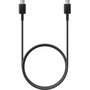 Voir la diapositive 1 : Samsung Câble USB C vers USB-C noir 1m