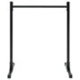 Voir la diapositive 3 : VIDAXL Set de Stations de Dips 2 pcs Réglable en Hauteur 88.5 98.5 cm Acier