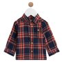 Voir la diapositive 1 : INEXTENSO Chemise manches longues à carreaux bébé garçon