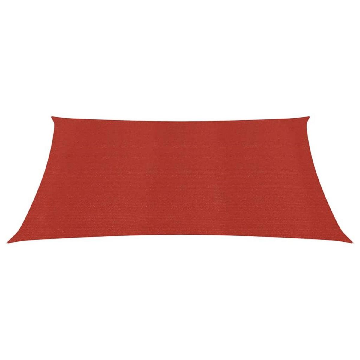 VIDAXL Voile d'ombrage 160 g/m^2 Rouge 2,5x3 m PEHD