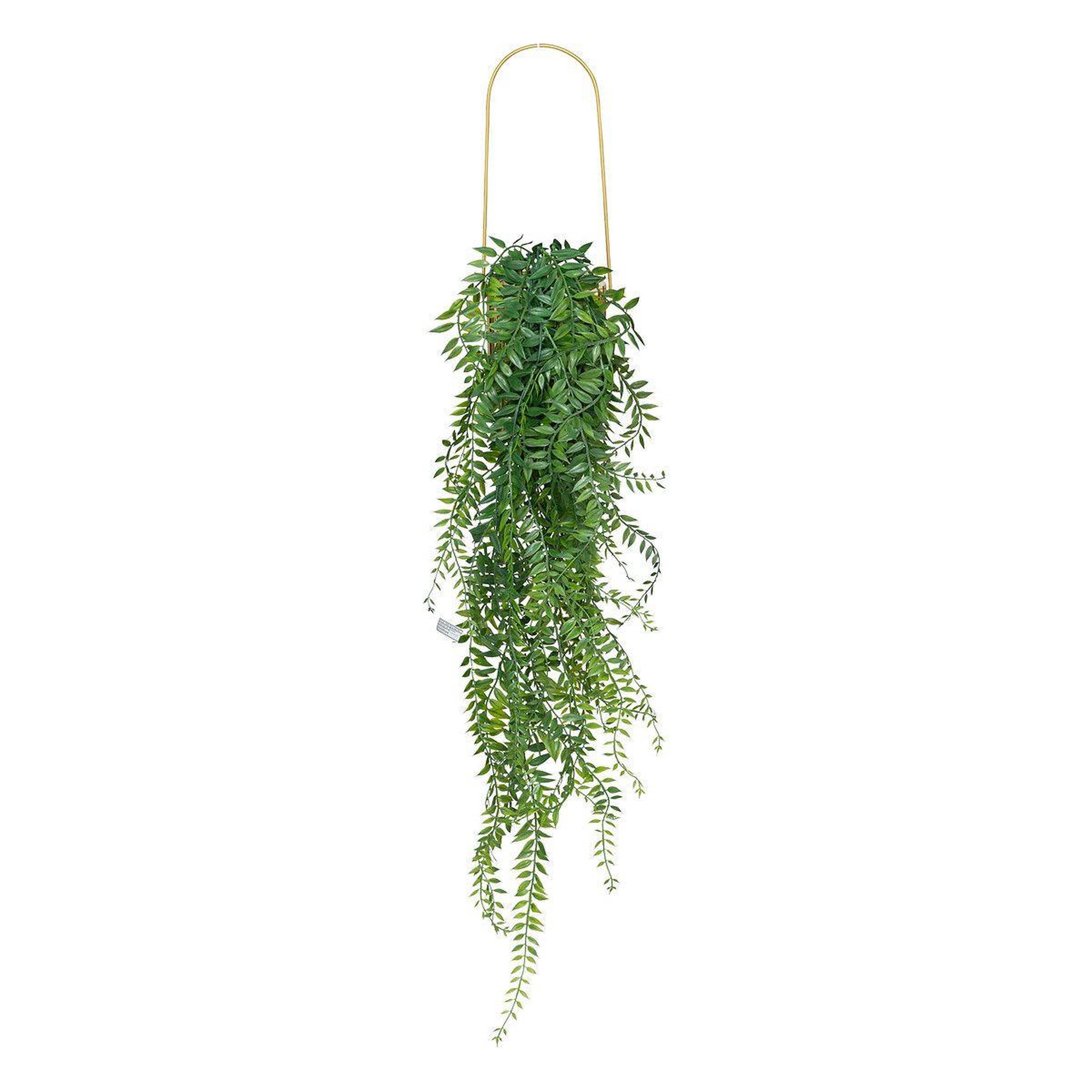 ATMOSPHERA Plante artificielle à suspendre  le collectionneur  82cm or