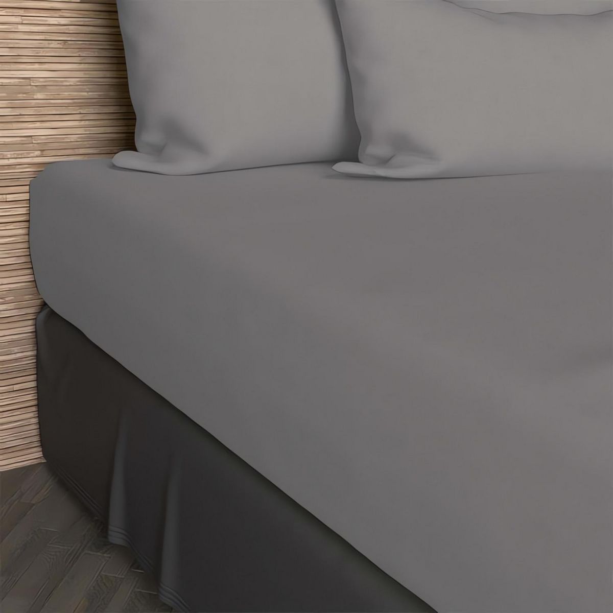 SOLEIL D'OCRE Drap housse en coton uni 57 Fils/cm2 par SOLEIL D'OCRE