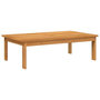 Voir la diapositive 5 : VIDAXL Table de jardin 100x60x30 cm bois d'acacia solide