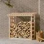VIDAXL Support pour bois de chauffage 108x64,5x110 cm Bois de pin