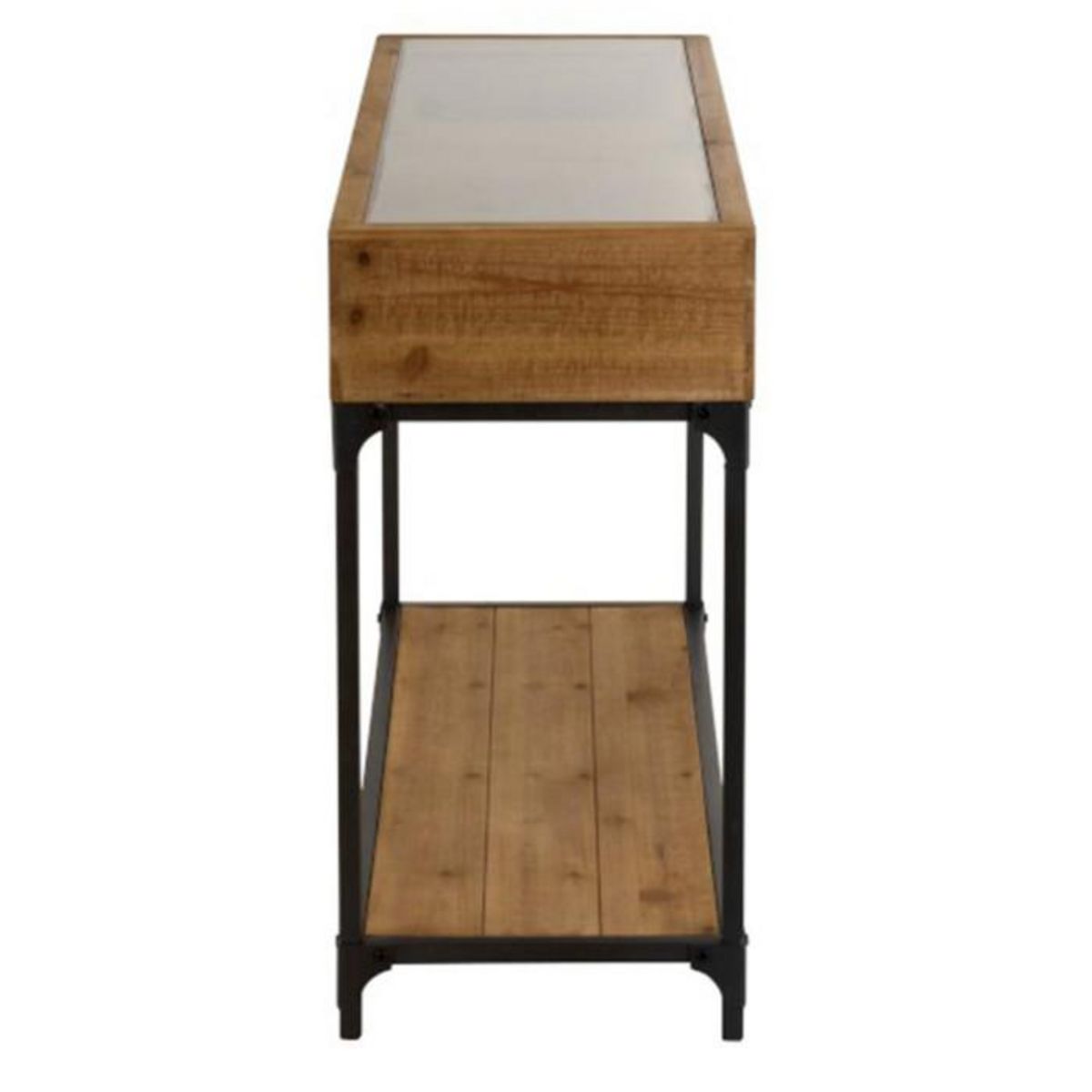 Paris Prix Console Range-Bouteilles  Vin  120cm Naturel