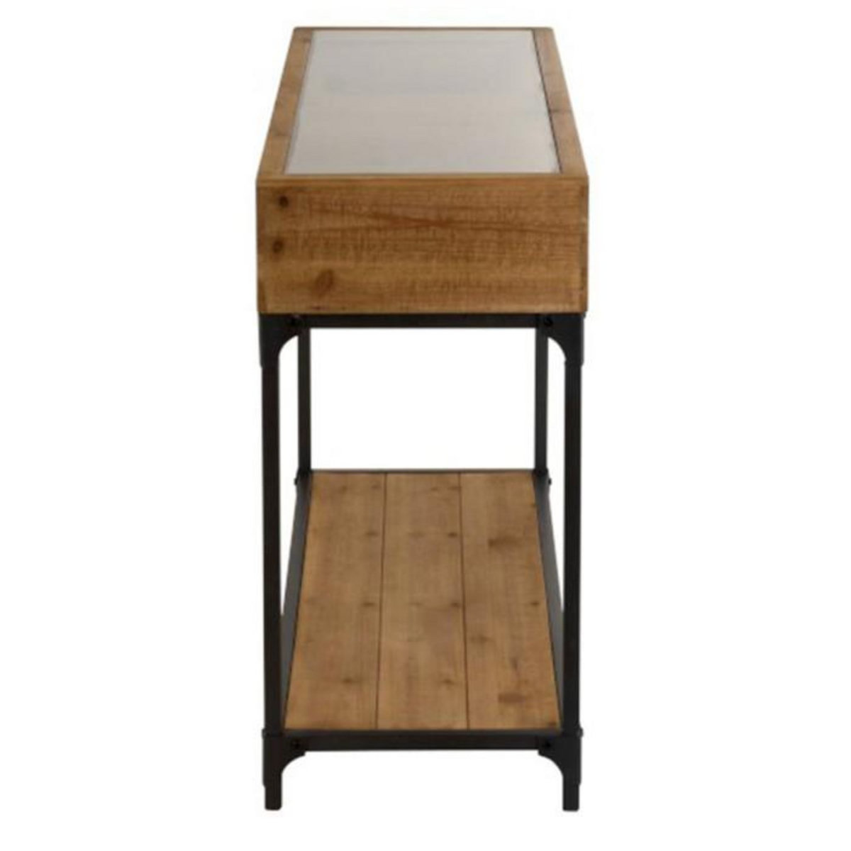 Paris Prix Console Range-Bouteilles  Vin  120cm Naturel