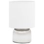 Voir la diapositive 5 : VIDAXL Lampes de table 2 pcs Bouton tactile Blanc E14