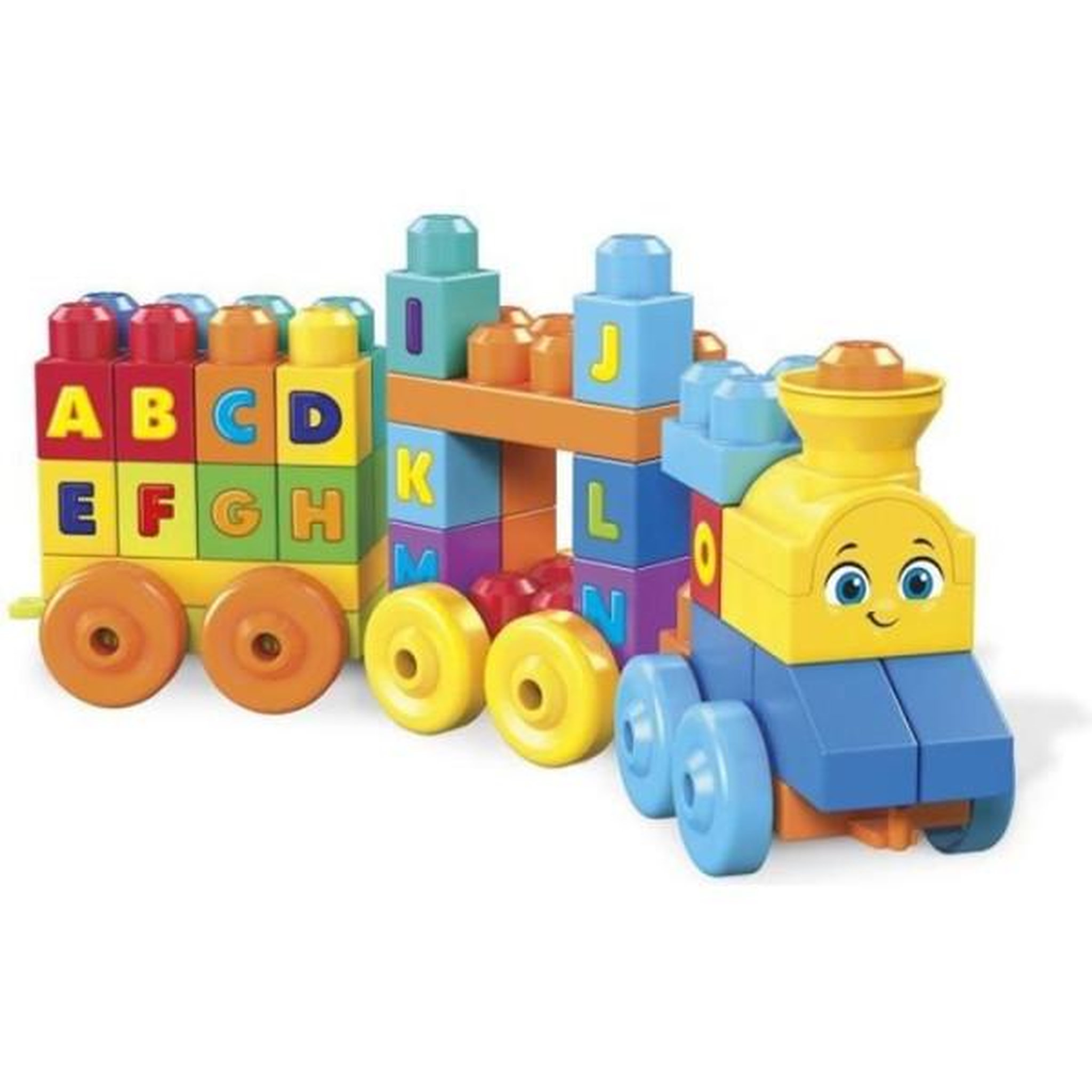 MEGA BLOKS Mega Bloks - Le Train de l'Alphabet - Jouet de construction - 12 mois et + FWK22