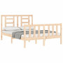 Voir la diapositive 4 : VIDAXL Cadre de lit sans matelas 140x190 cm bois de pin massif