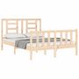 Voir la diapositive 4 : VIDAXL Cadre de lit sans matelas 140x190 cm bois de pin massif
