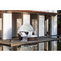 Voir la diapositive 5 : CONCEPT USINE Salon de jardin modulable 4-6 pers en résine tressée poly rotin marron CIRCO