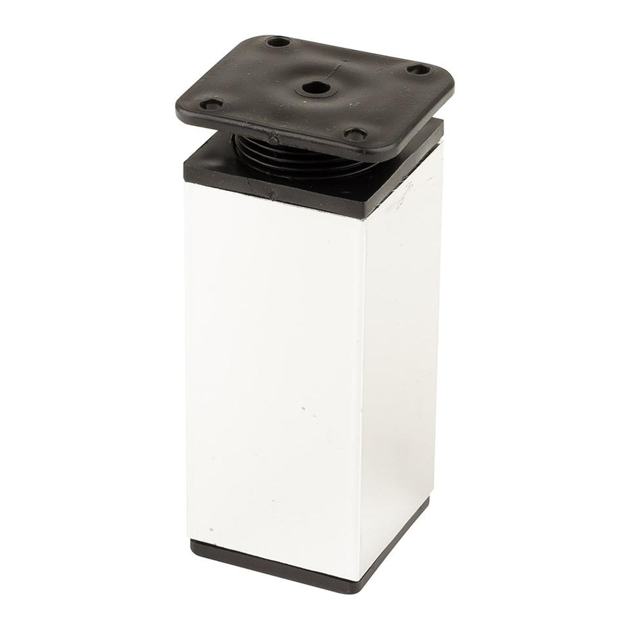 CENTRALE BRICO Pied de meuble fa009 100 mm réglable chrome brillant