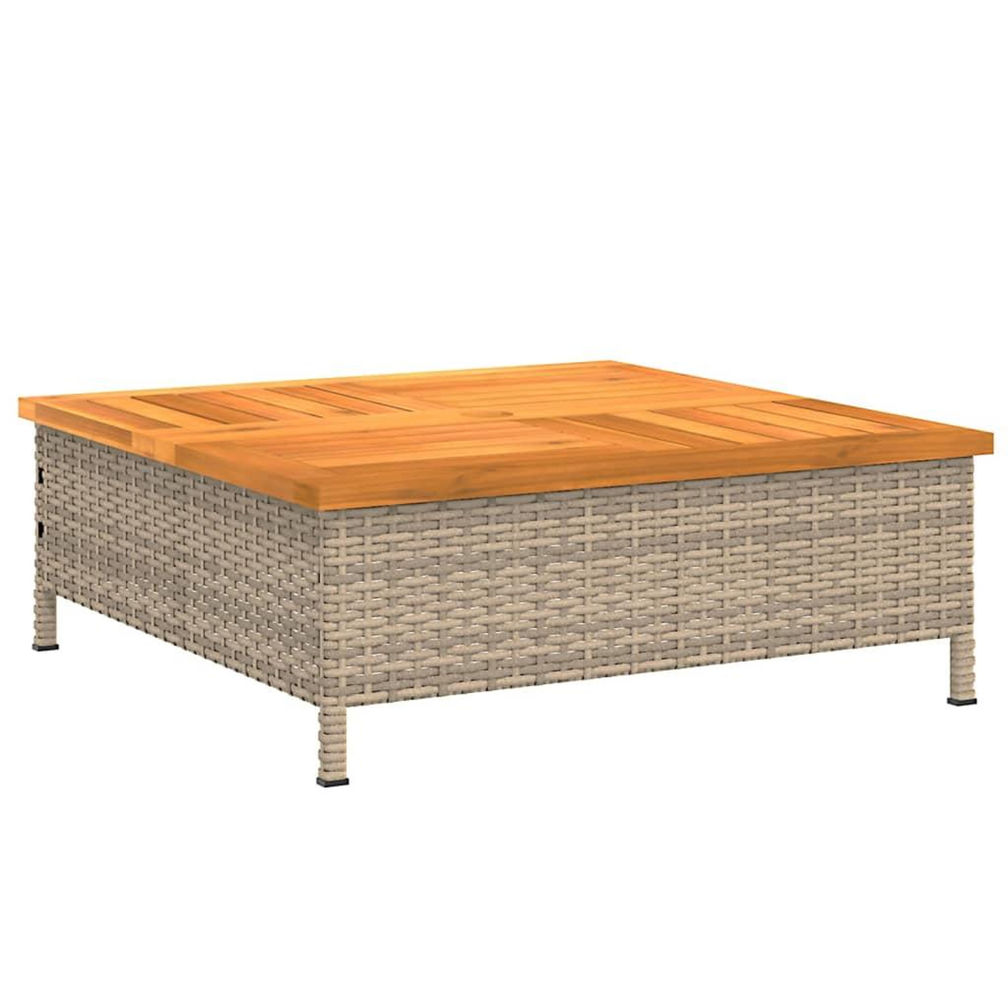 Voir la diapositive 2 : VIDAXL Couvercle de base de parasol beige 70x70x25 cm