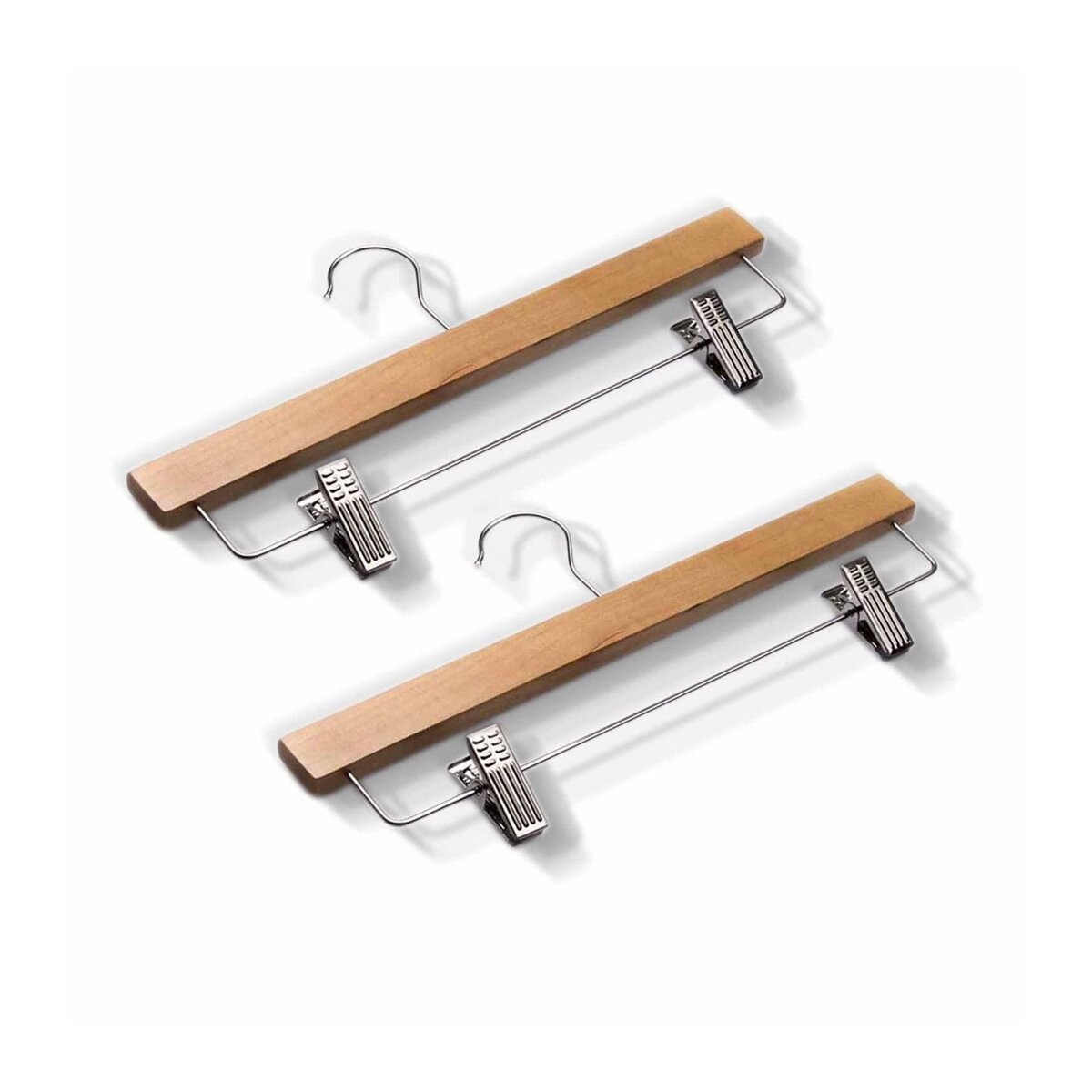 Casame Cintre porte jupe en bois - lot de 2 pas cher 