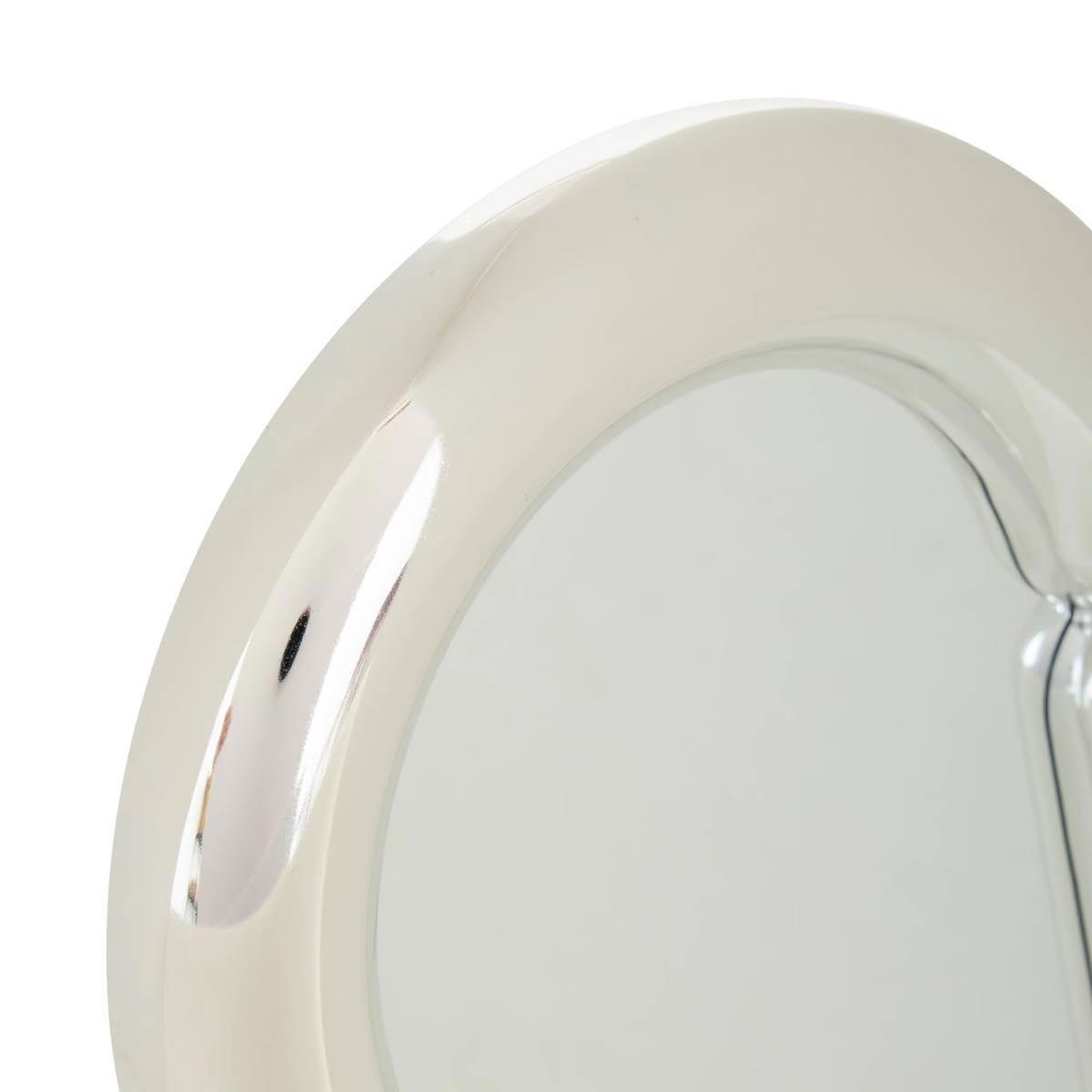 Voir la diapositive 2 : ATMOSPHERA Miroir design à poser  sky  30cm argent