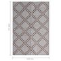 Voir la diapositive 6 : VIDAXL Tapis d'exterieur ARAKIL marron 140x200 cm PP