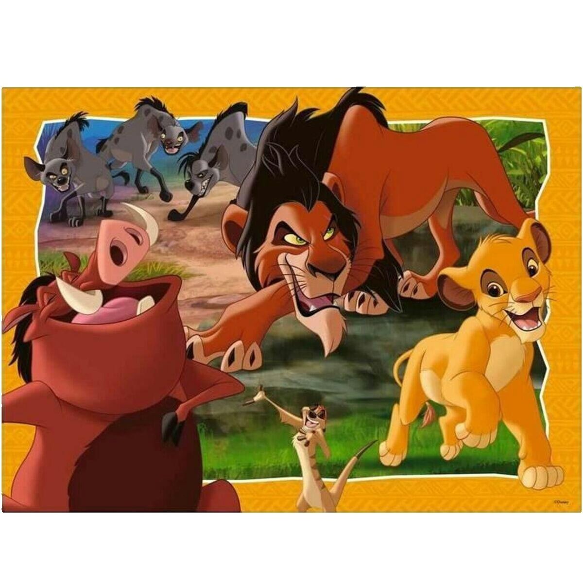 RAVENSBURGER Puzzle Ravensburger Le Roi Lion 200 pièces