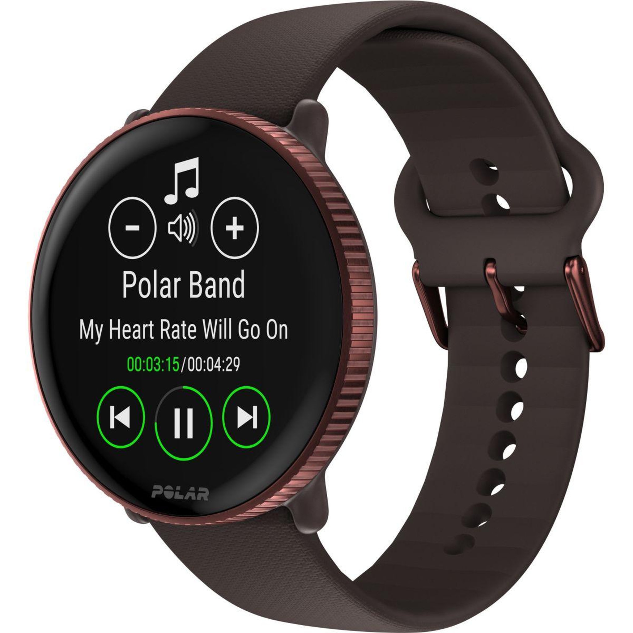POLAR Montre sport Ignite 3 Brown/Copper S-L