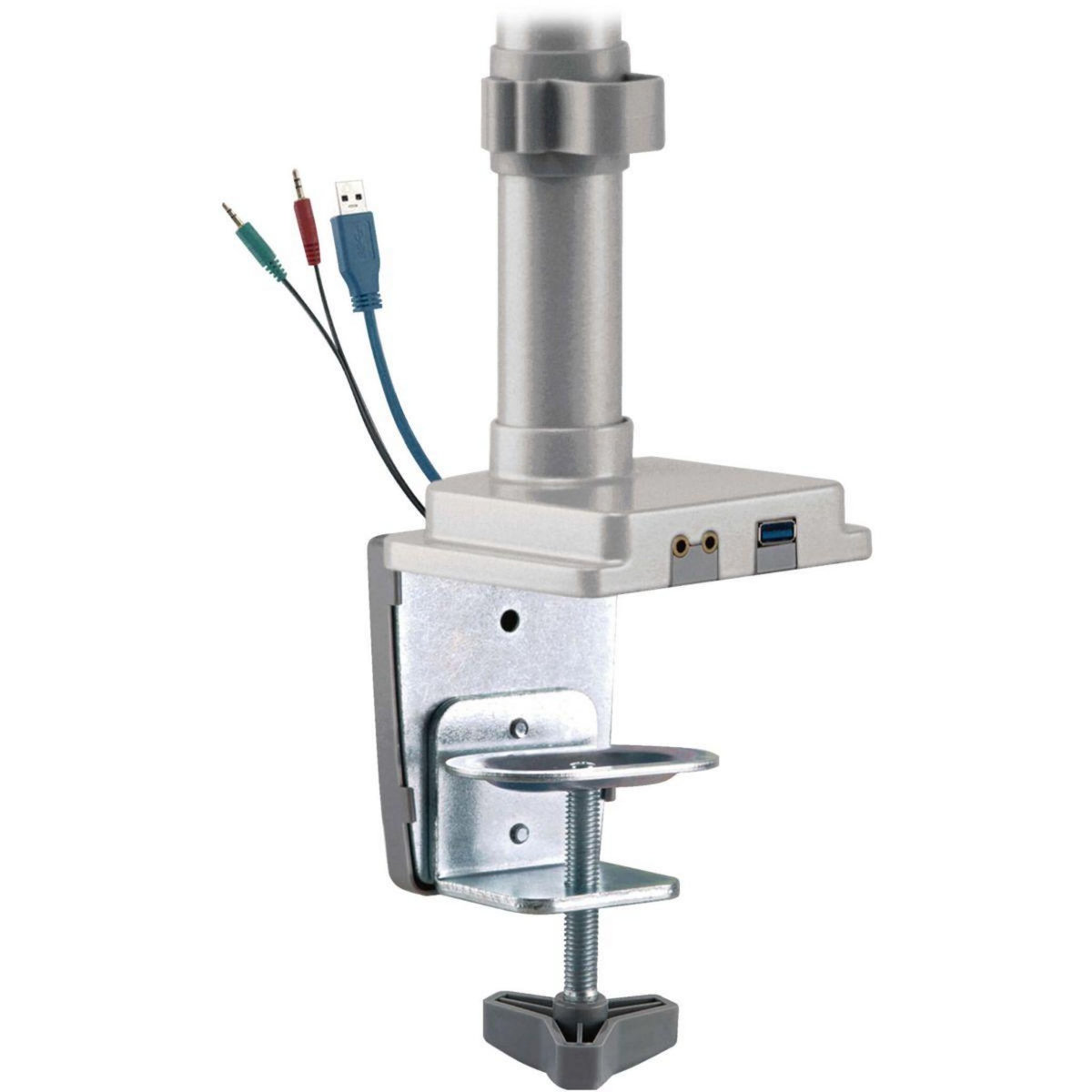 Eaton Support ordinateur portable 2 écrans bras flexible en aluminium 1 po