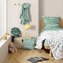 Voir la diapositive 4 : Paris Prix Coussin Déco Rond Enfant  Dina  40cm Vert