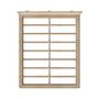 Voir la diapositive 5 : Rendez vous déco Lit double 140x190 cm en bois et cannage - Adik