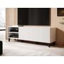 Voir la diapositive 2 : BEST MOBILIER Sanna - meuble tv - 150 cm - style contemporain