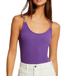 MORGAN Débardeur Violet Femme Morgan Dua. Coloris disponibles : Violet