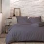 Voir la diapositive 1 : Home collection Parure housse de couette 100%percale de coton 80 fils/cm2-uni