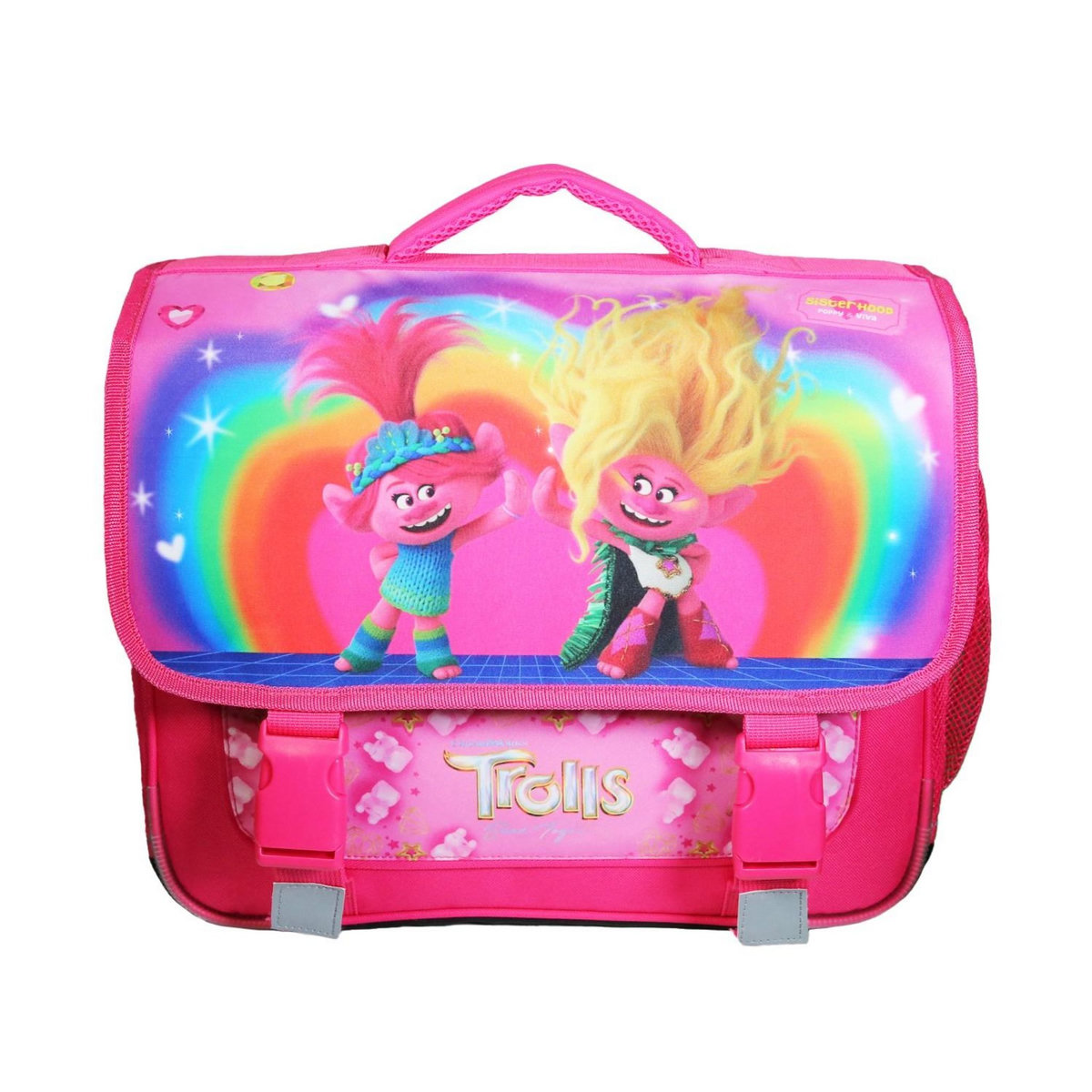 Bagtrotter Cartable 38 cm Les Trolls Rose