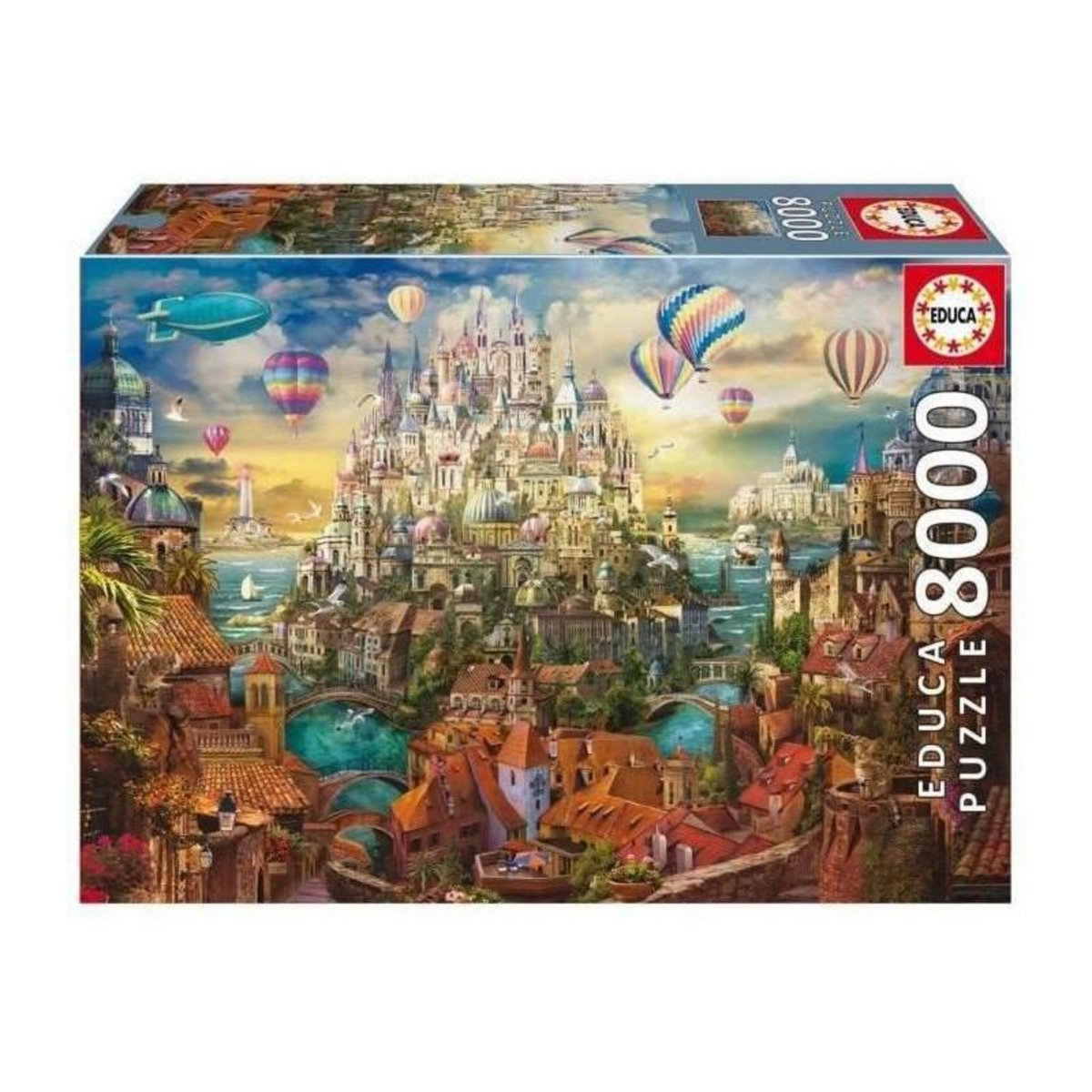 EDUCA VILLE DE ReVE - Puzzle de 8000 pieces
