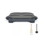 LIVOO Crêpière 1500w 4x12cm gris - DOC266G