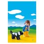 PLAYMOBIL 6977 - Femme avec chien 