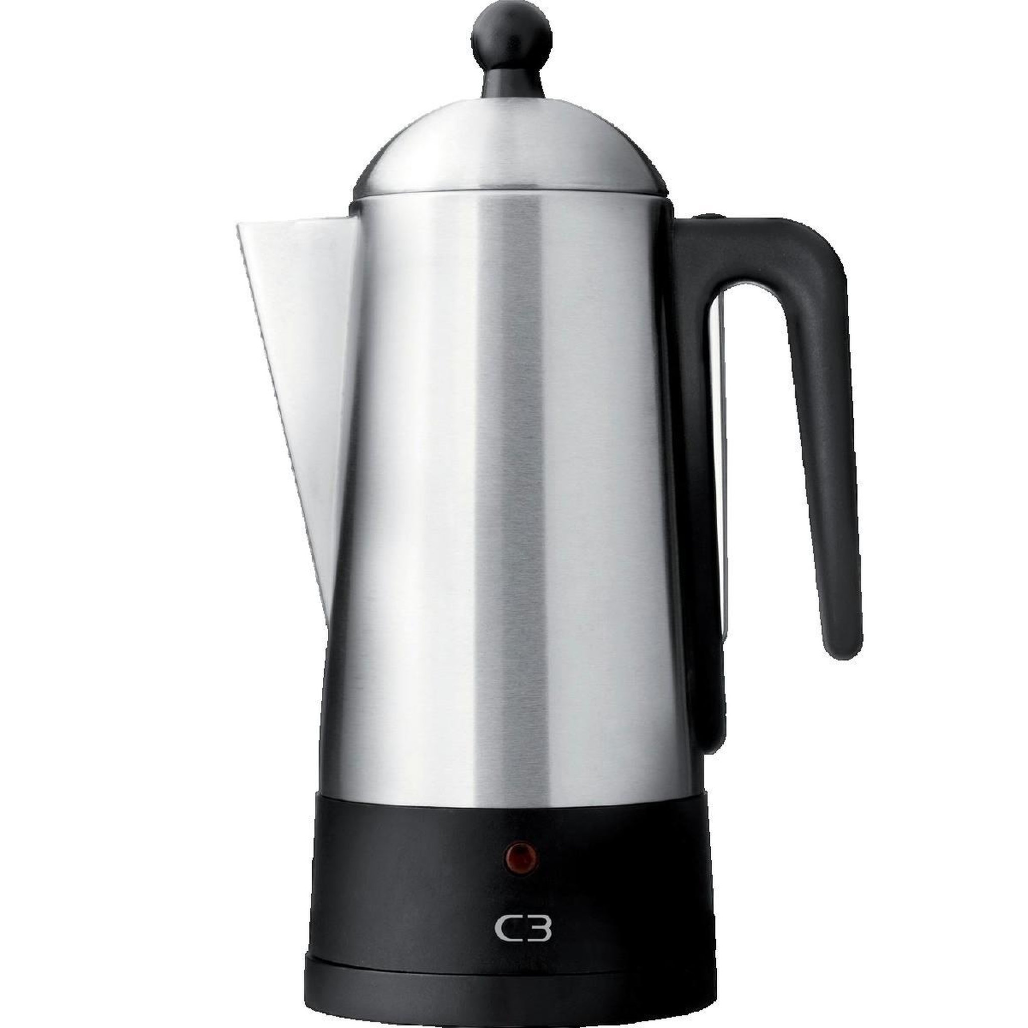 Achat design Percolateur C3 acier inoxydable 6 tasses