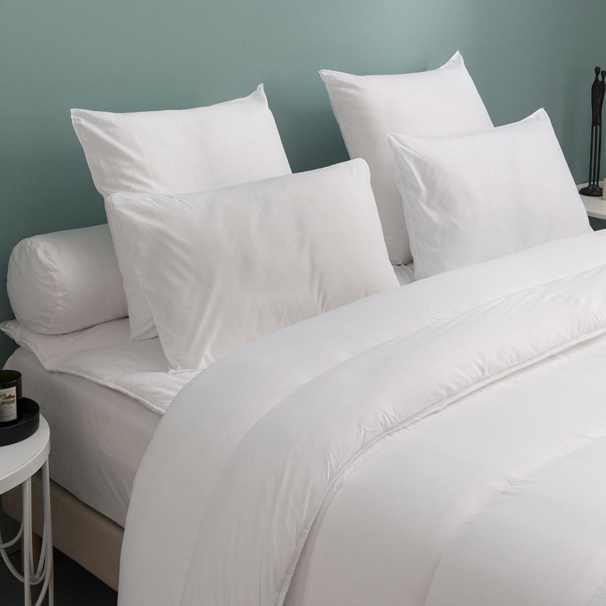 DUNLOPILLO Oreiller Visco Fleur Ferme